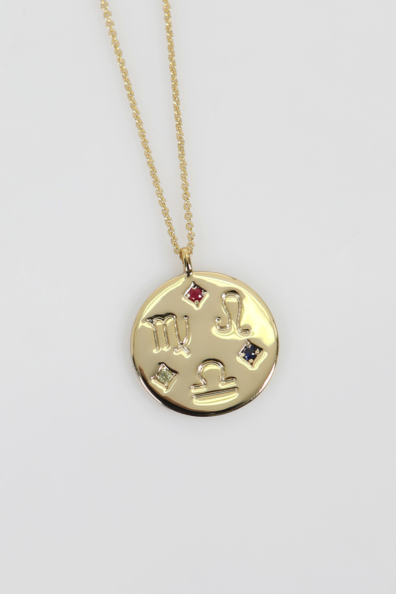 Zodiac necklace [사자,처녀,천칭자리]