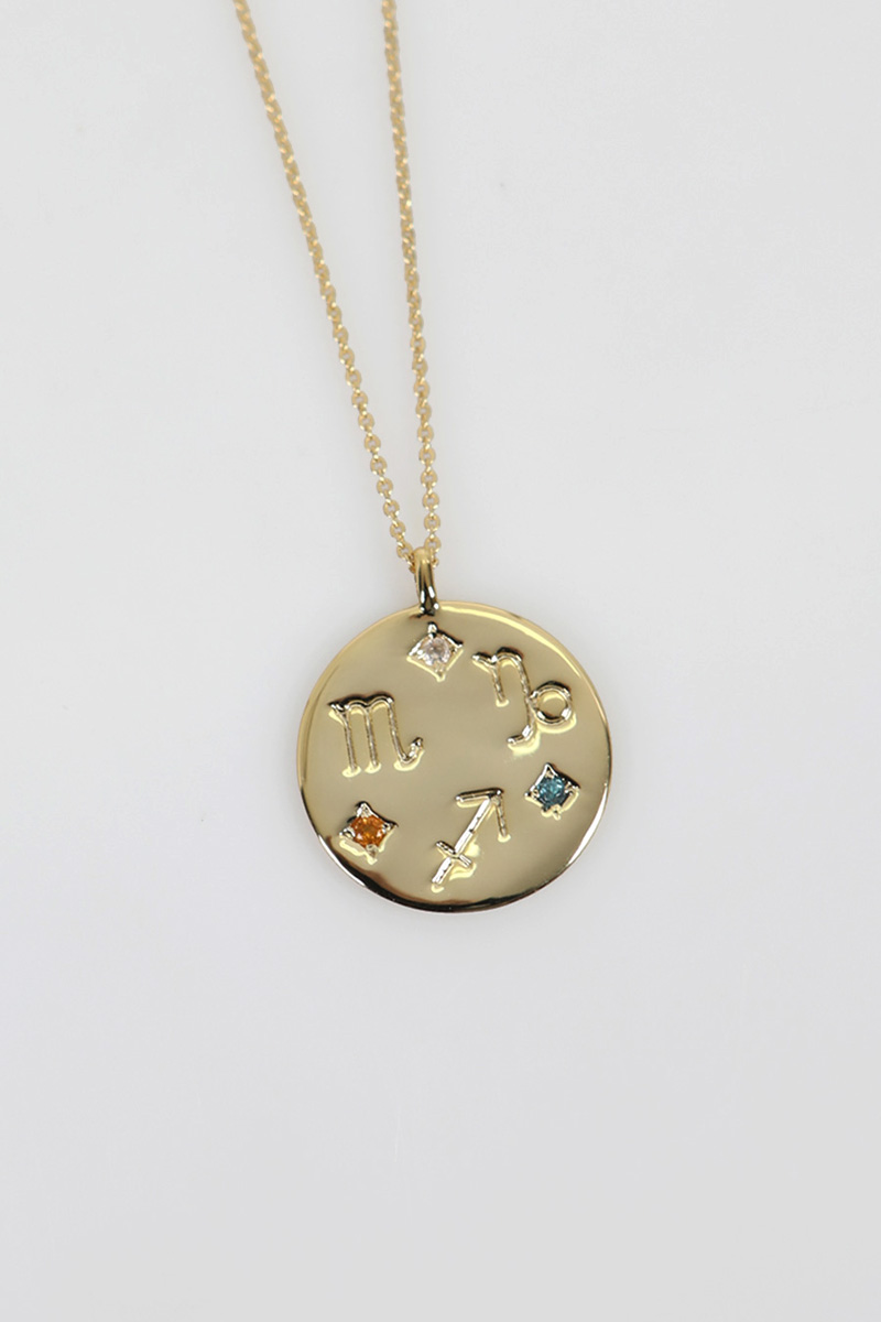 Zodiac necklace [전갈,사수,염소자리]