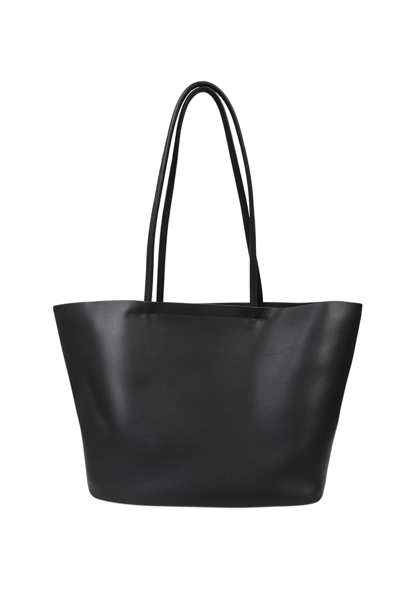 [DGSAC26BK] Leather Shopper Bag